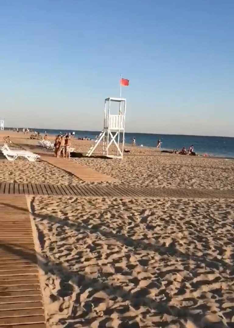 пляж  п. Витино