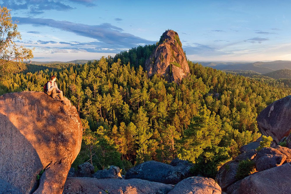 В парке более 100 крупных скал, высота самых больших достигает 90 метров