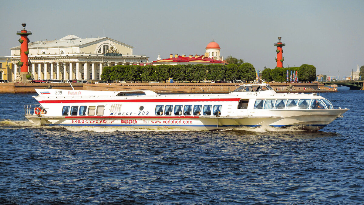 метеор из петергофа в санкт петербург