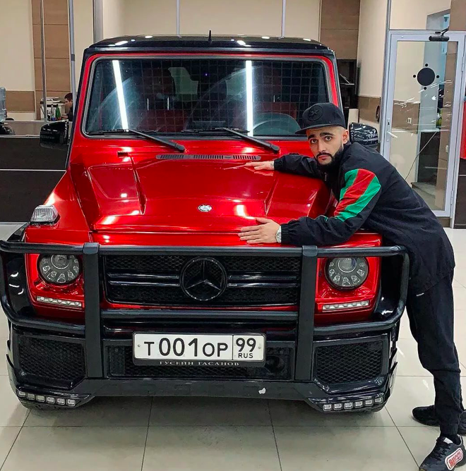 Mercedes-Benz G-63 AMG Гусейна Гасанова 