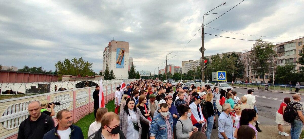 Фото из телеграмм-чатов Витебска