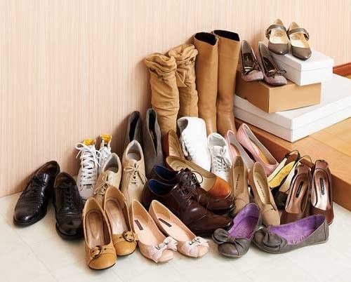 10 интересных и практичных способов хранения обуви