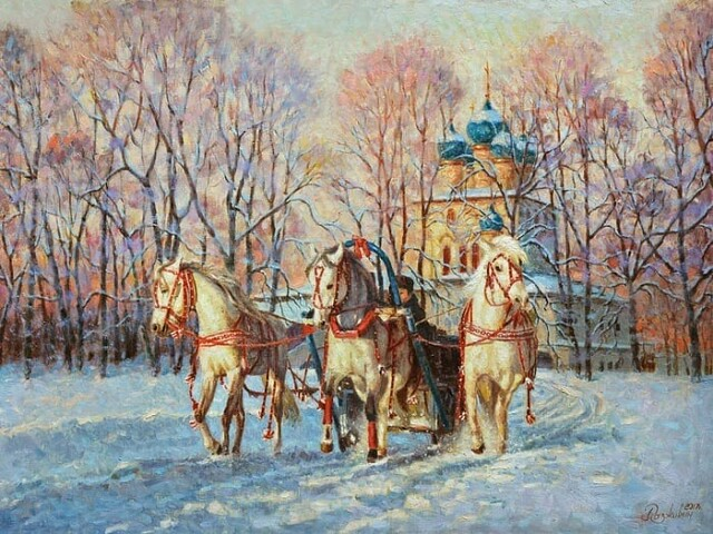 Художник Игорь Разживин.