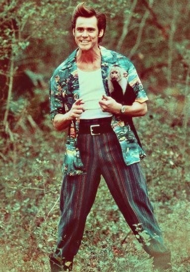 Кадр из фильма "Эйс Вентура"