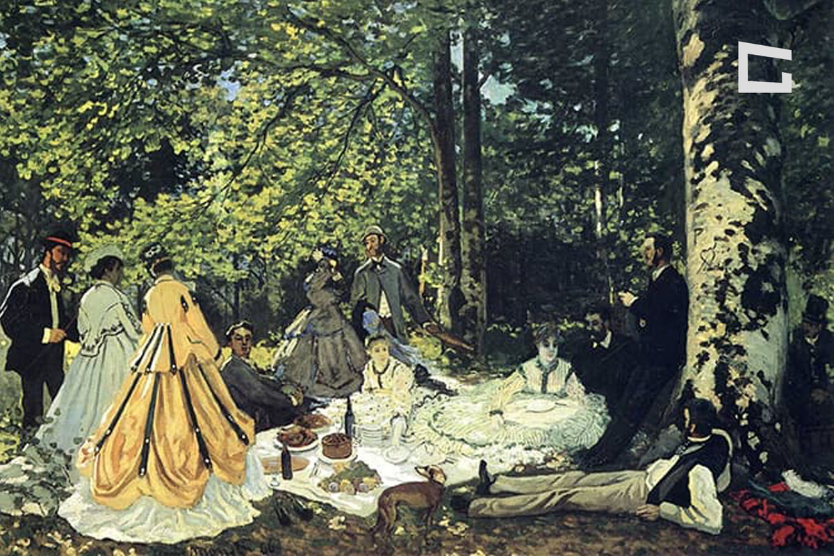 Клод Моне, «Завтрак на траве»