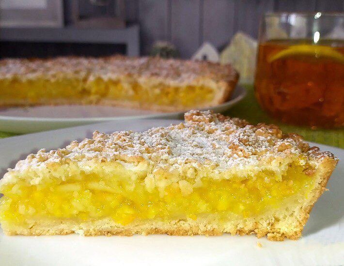 Яблочно-апельсиновый пирог