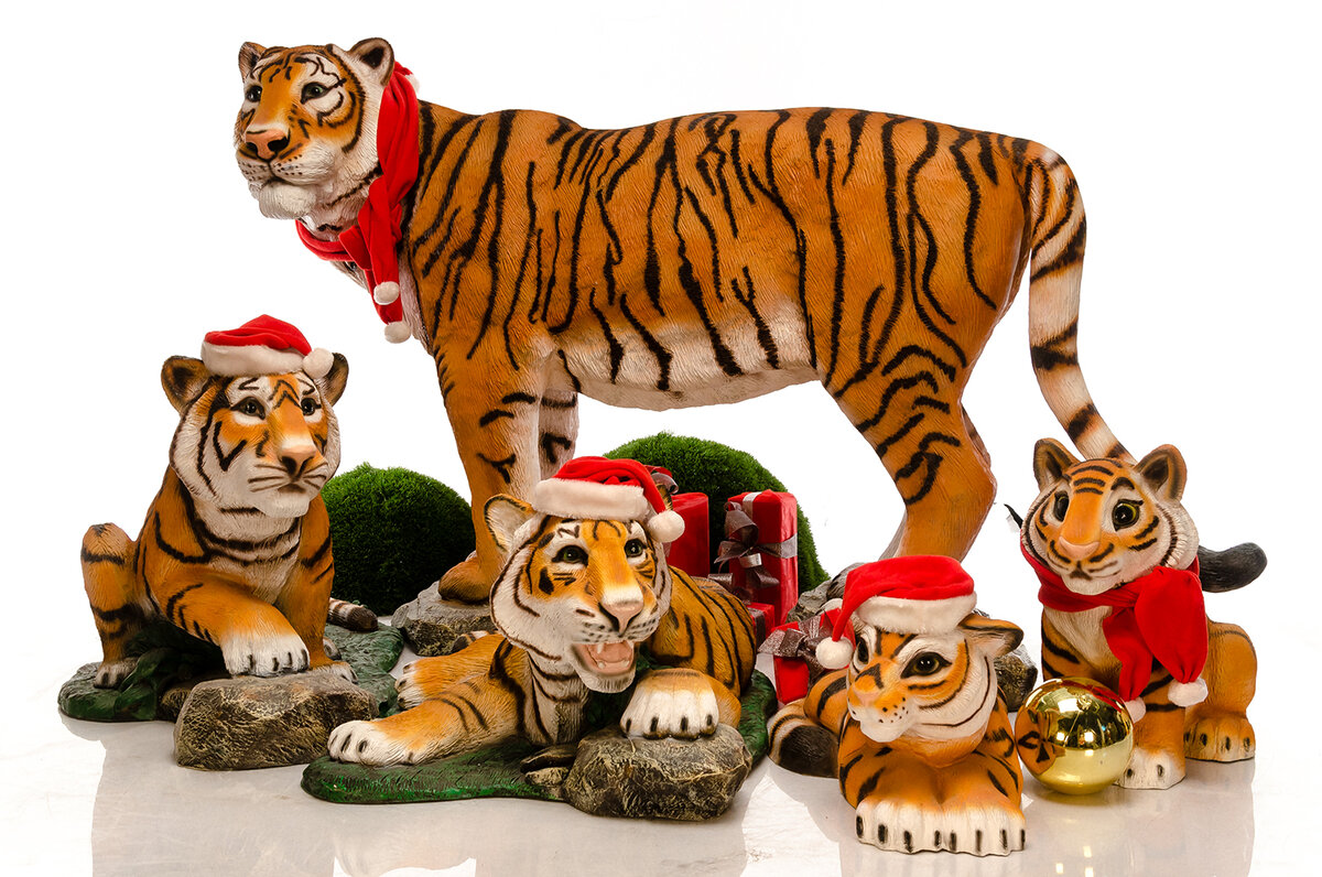 фигуры тигров символы 2022