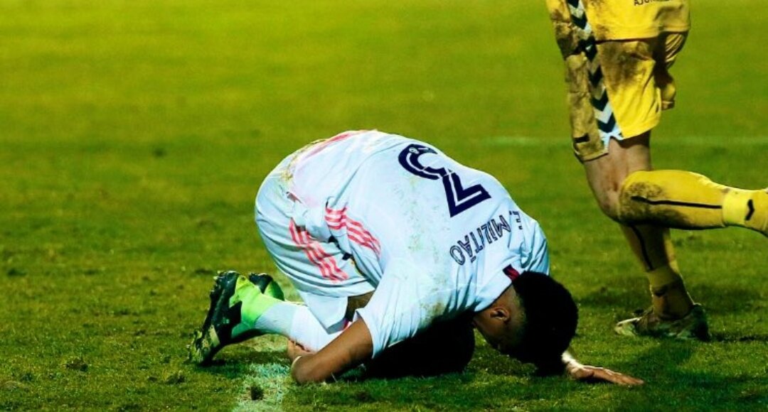 "Реал" больно ударила команда из третьей лиги. Фото twitter.com/realmadrid