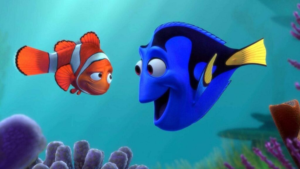 Кадр из мультфильма Finding Nemo