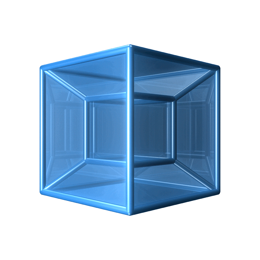 Четырёхмерный куб он же Гиперкуб или Тессеракт