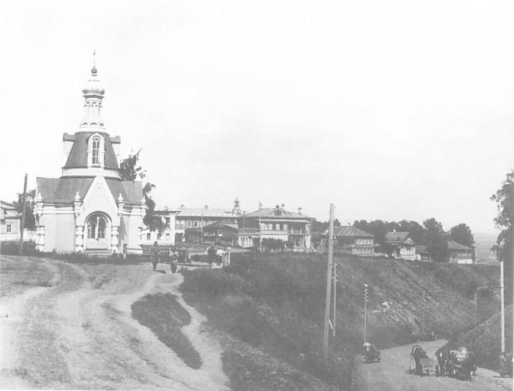 Часовня архангела Михаила в начале ХХ века.