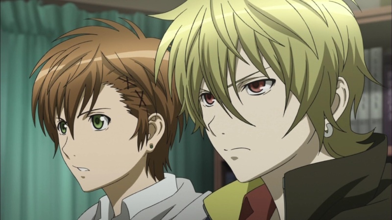 Два лучших друга: Ёсино Такигава (слева) и Махиро Фува (справа)