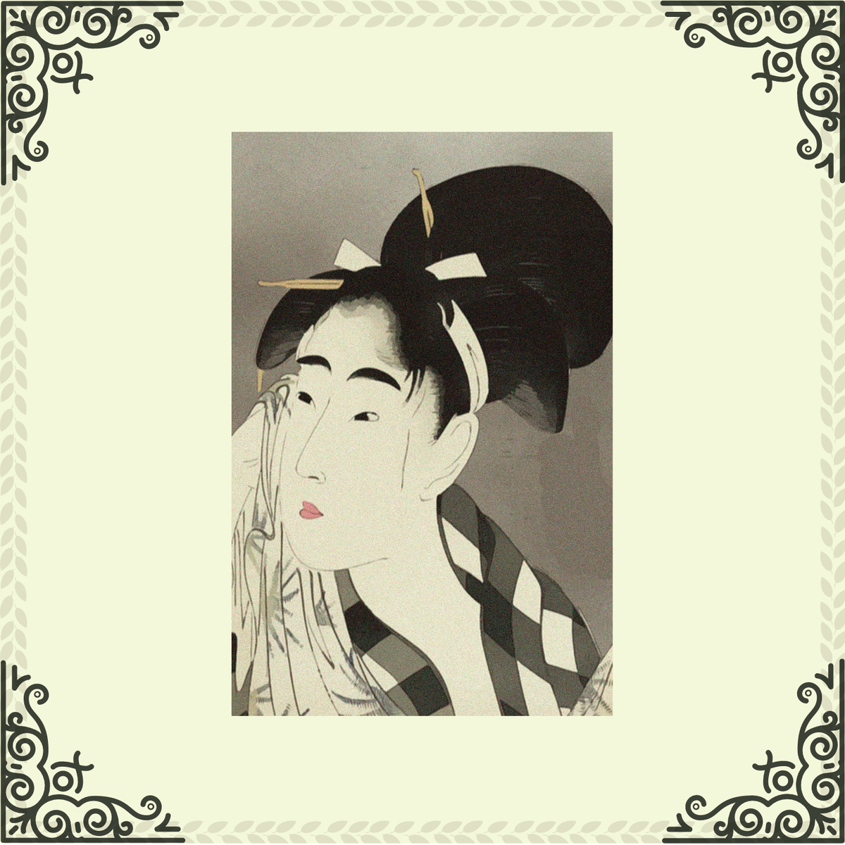 Так может выглядеть дзёро-гумо, присматривающий жертву