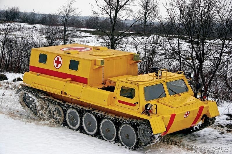 Гусеничный снегоболотоход ГАЗ 340394