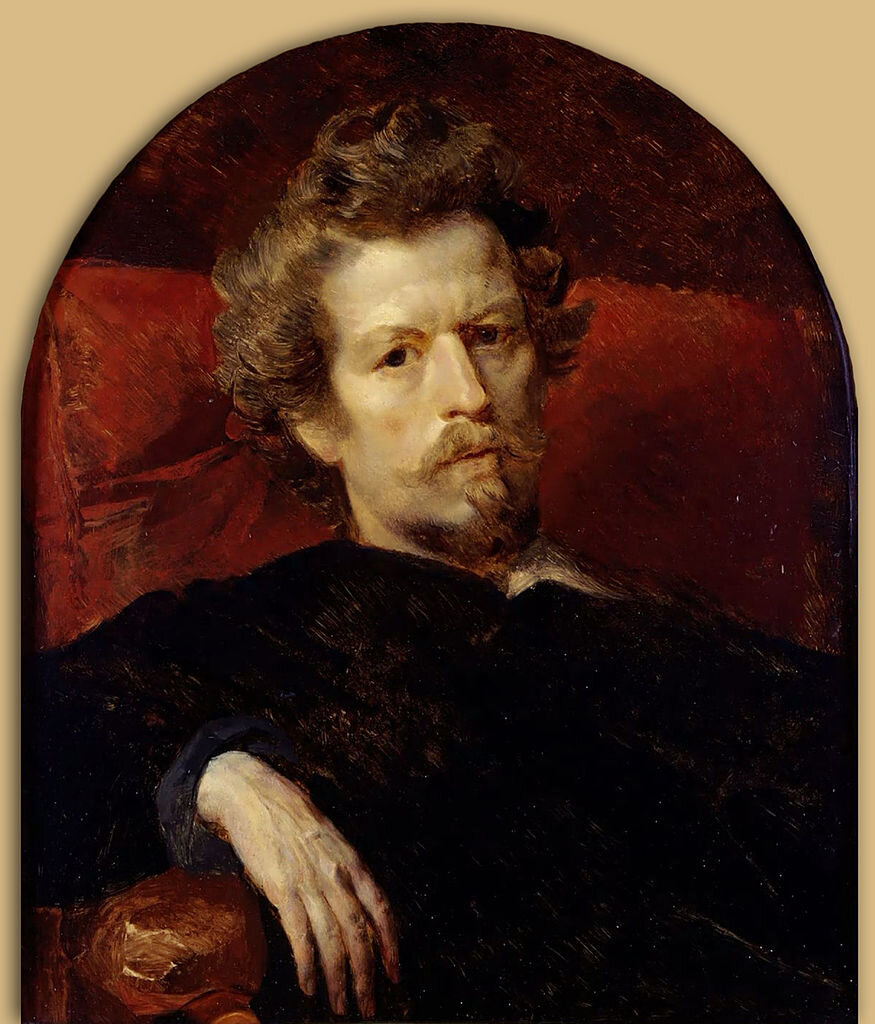 Карл Павлович Брюллов. Автопортрет. 1848. Государственная Третьяковская галерея