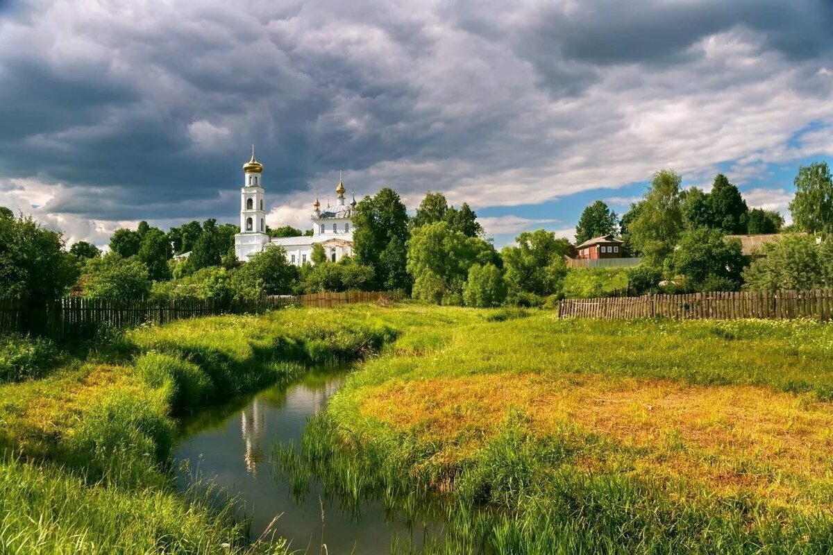 Деревенский храм