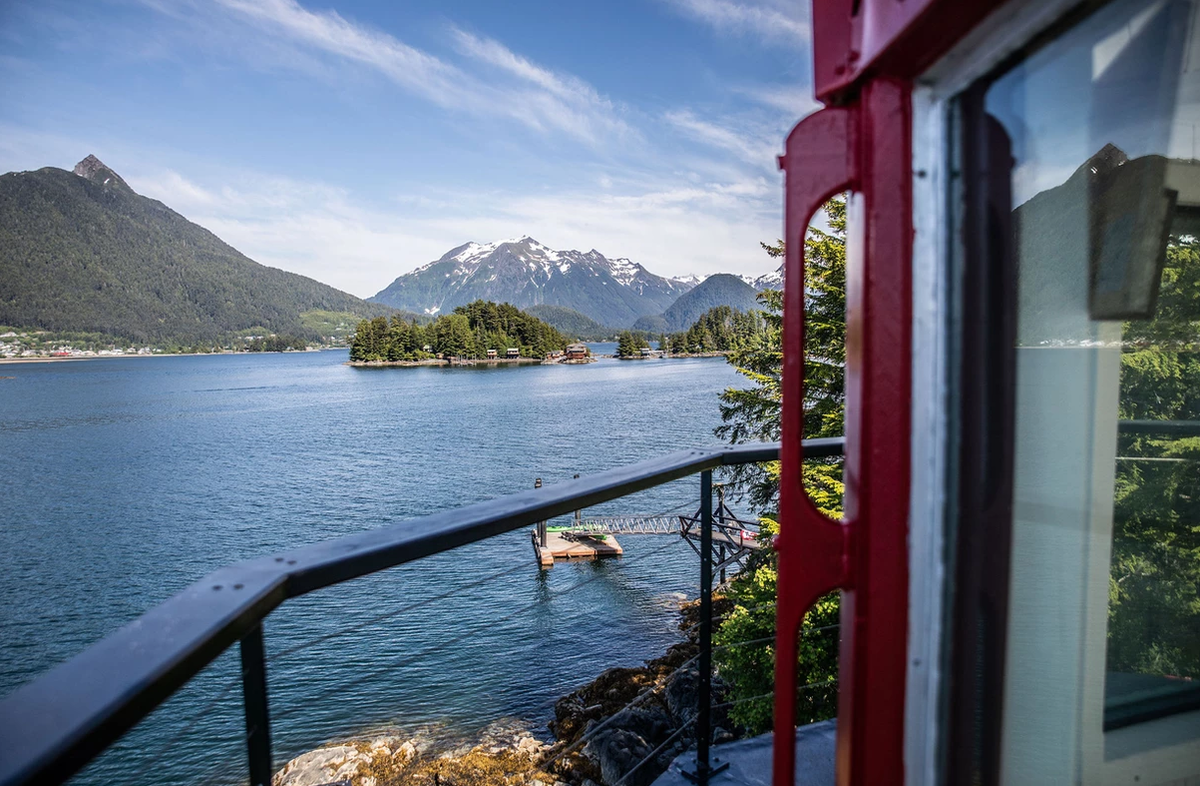 Вид с одной из палуб маяка Rockwell Lighthouse