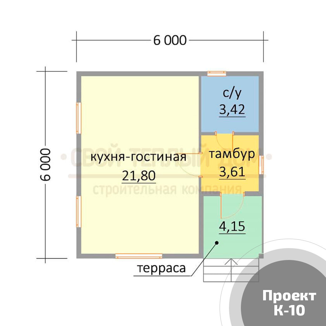 Подборка проектов компактных домов до 50 кв.м. 🏡 | СвойТеплыйДом | Дзен