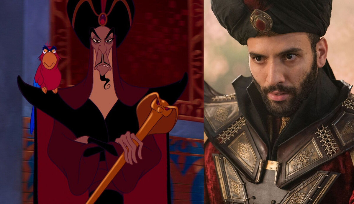 В мультфильме Джафар, конечно, более выразительный, но в адаптации он не растерял своего коварства