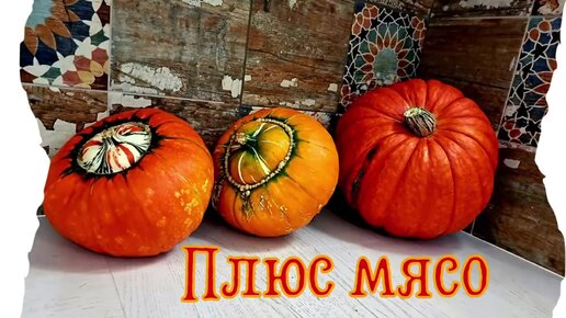 МУЖ ПРОСИТ ДОБАВКУ | МЯСОМ ТЫКВУ НЕ ИСПОРТИТЬ😀🎃