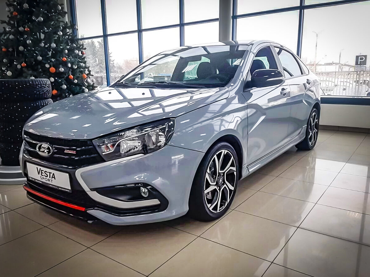 Новая Лада Веста Спорт в автосалоне