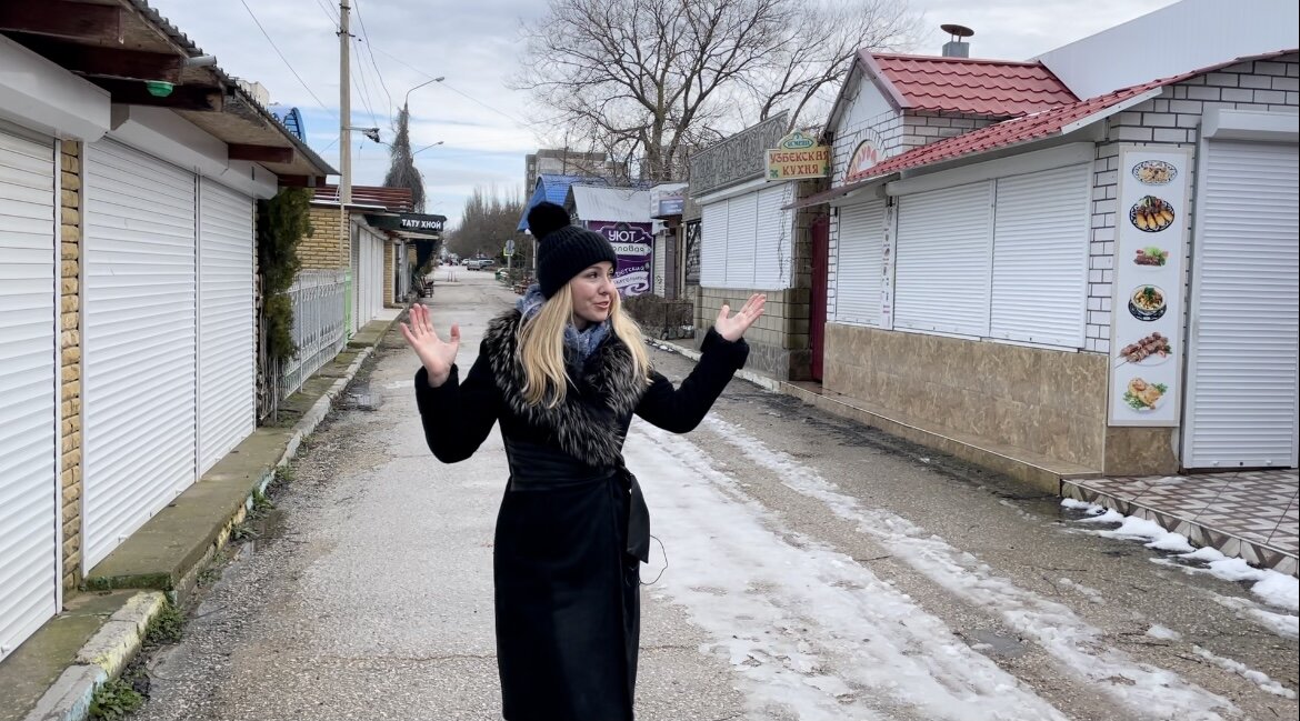 Щёлкино. Тут всё снесут и будет набережная 