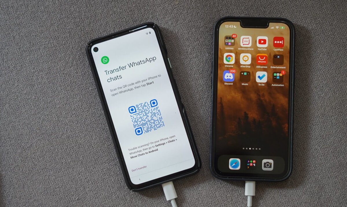 Перенести Ватсап с Андроида на Айфон не так уж и сложно