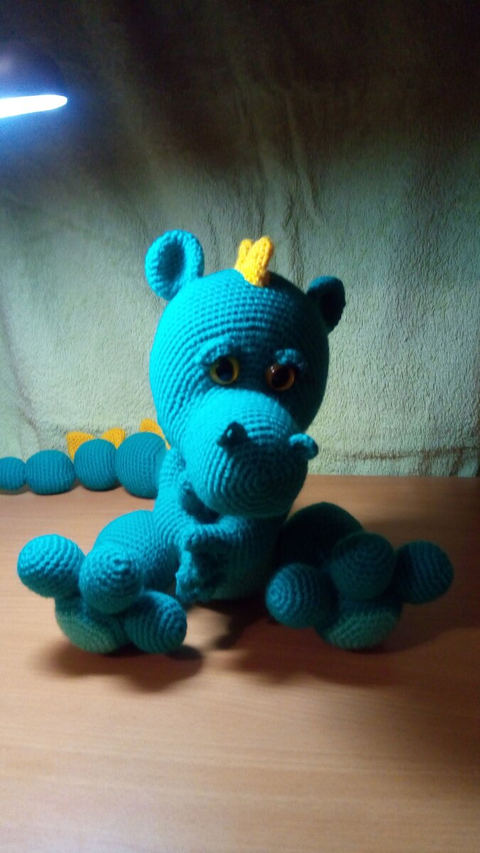 Это самый большой дракон, которого я связала