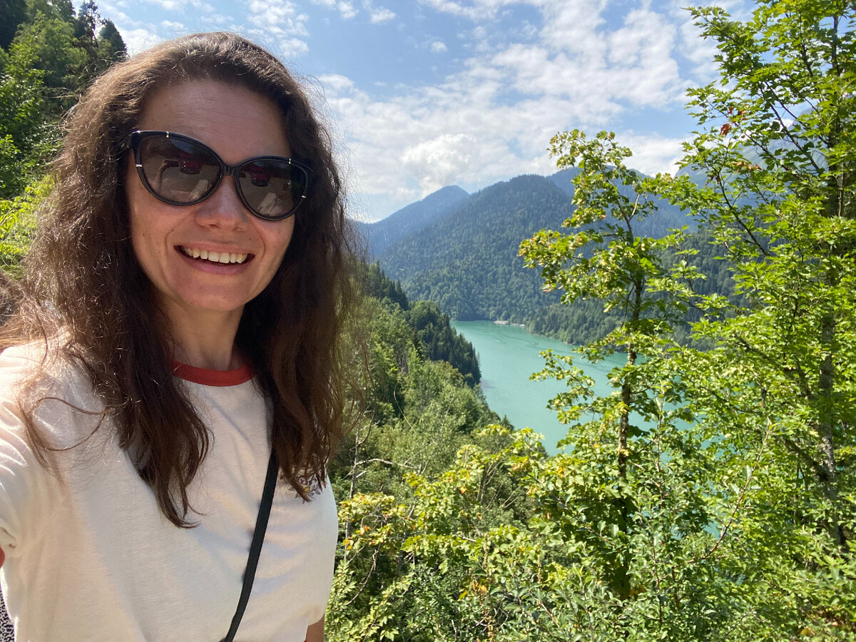 Озеро Рица. Фото SEA Влог