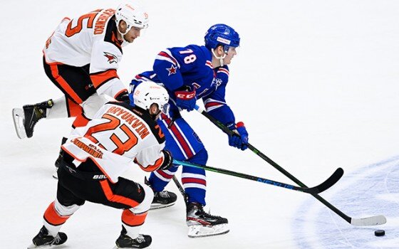 Матч СКА-Авангард  3:2(бул)