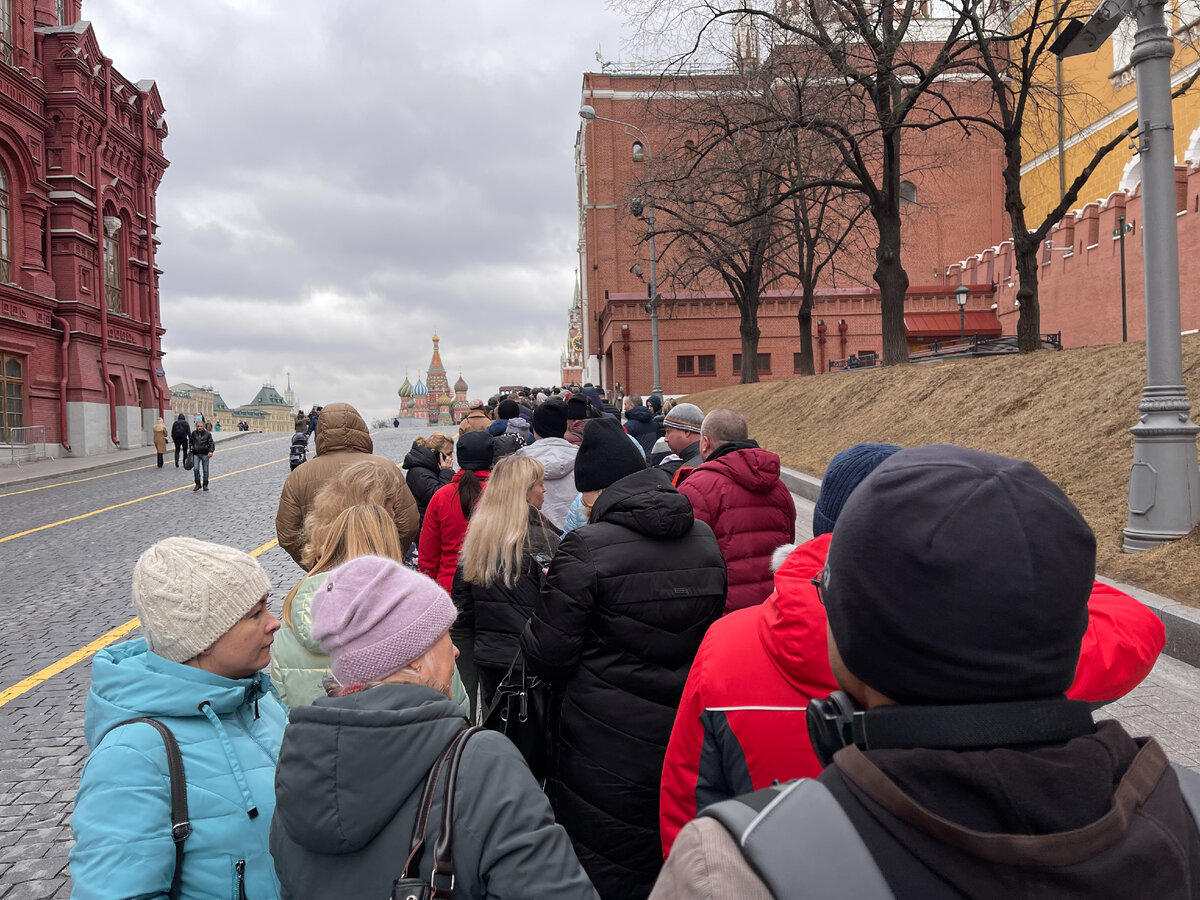 Очередь в мавзолей