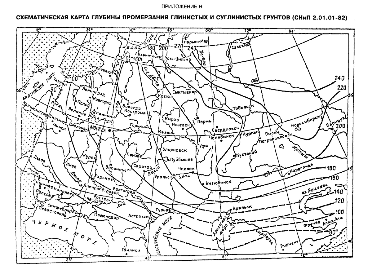 Глубина сезонного промерзания грунта, как определить и зачем? | Строить и  жить | Дзен