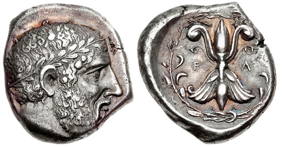 Античные серебряные статеры 