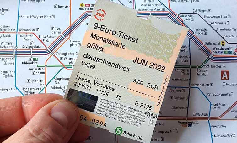 Germany 9 Euro Ticket September