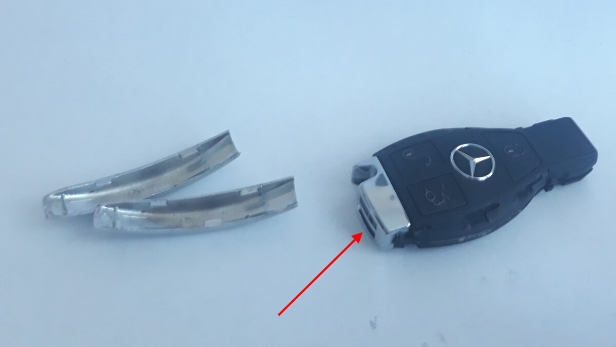 Как разобрать ключ рыбку Mercedes. Fix it Дзен