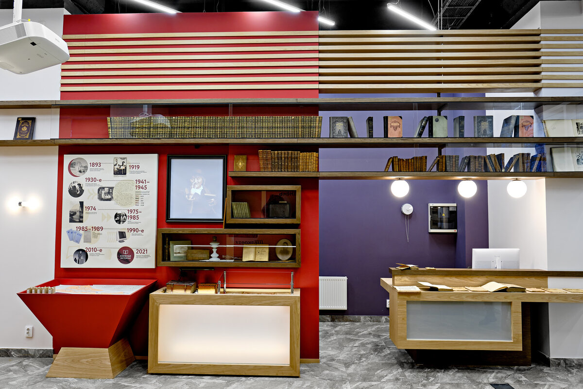 Интерпарк «Книжные истории» в библиотеке им. Н. К. Крупской — проект бюро музейной сценографии «Метаформа» 