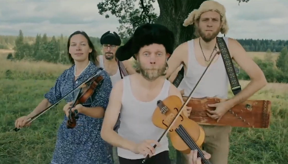 Кадр из ролика проекта "Русские корни"