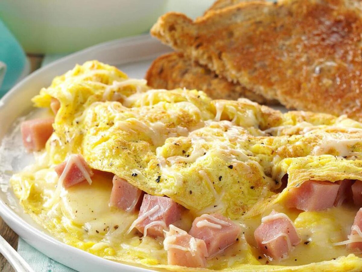 Ham and Cheese Omelette