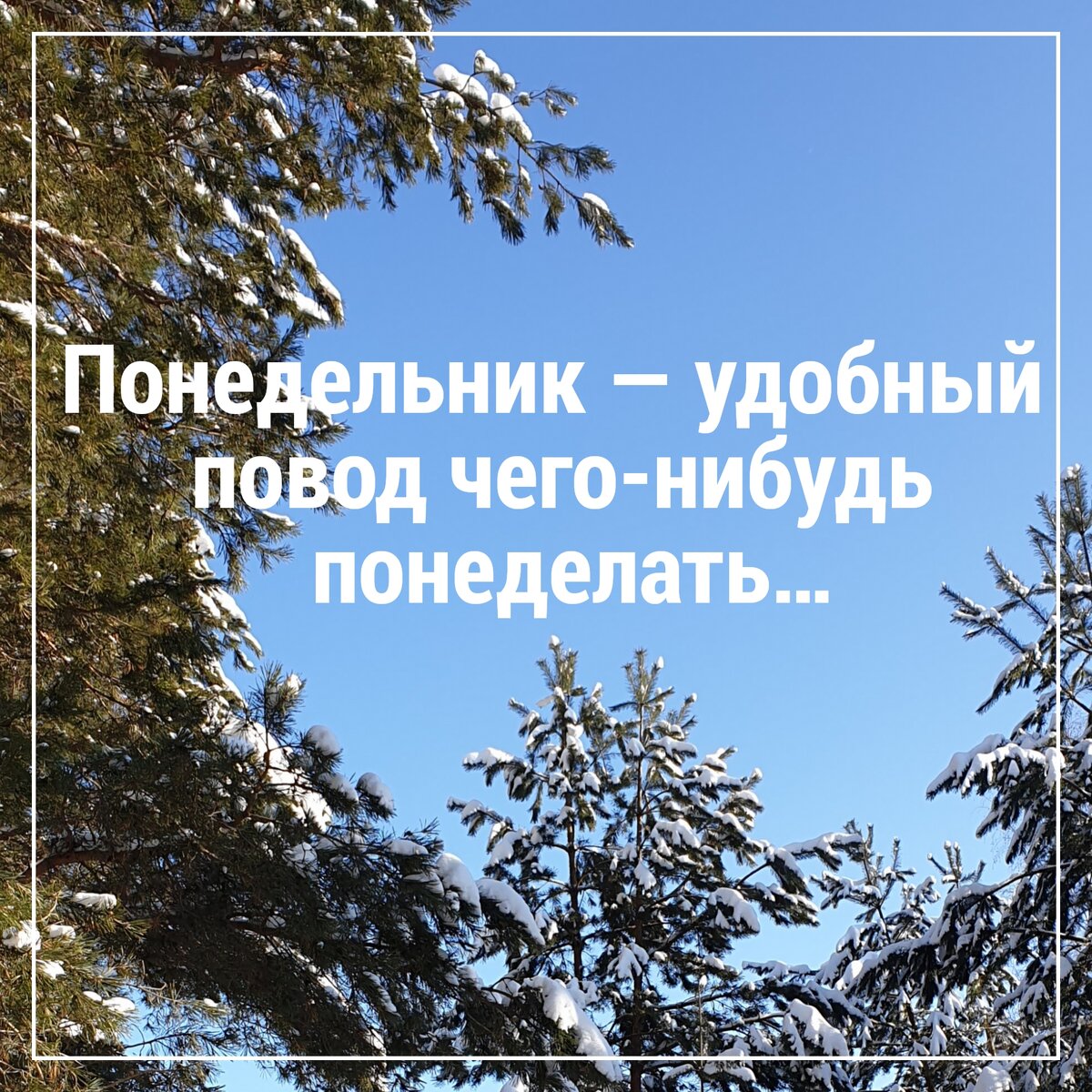 Понедельник. Картинка сделана автором.