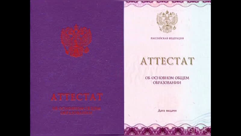 После средней школы какое образование. Аттестат за 9 класс. Фиолетовый аттестат. Фиолетовый аттестат 9.