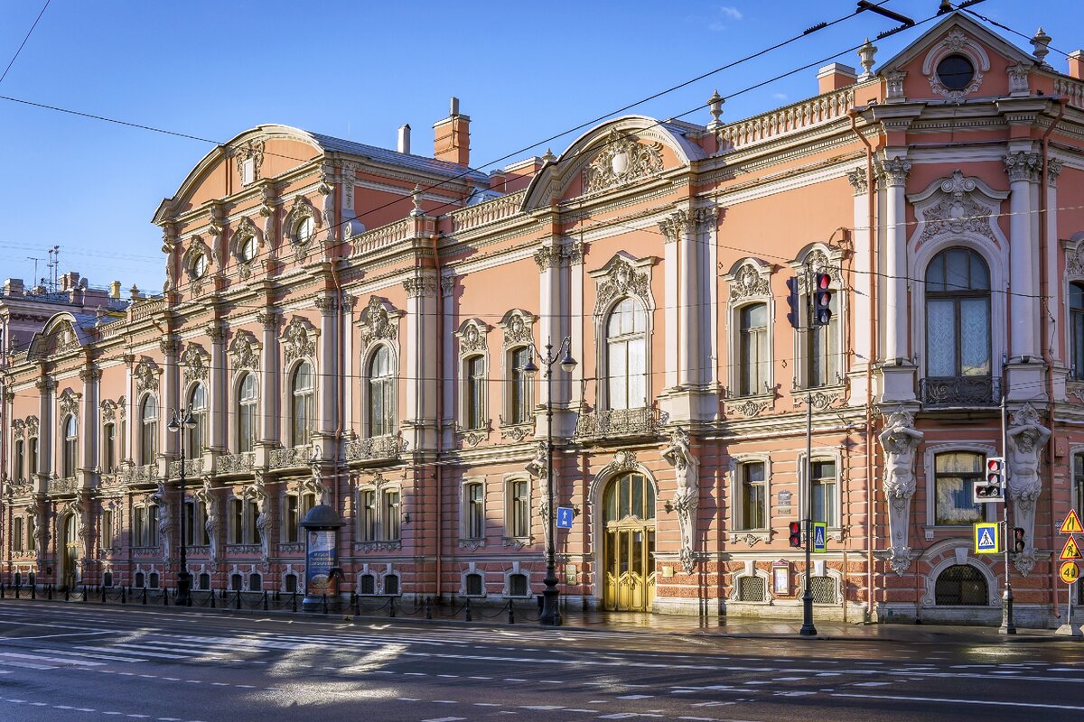 Дворец белосельских белозерских в санкт петербурге фото