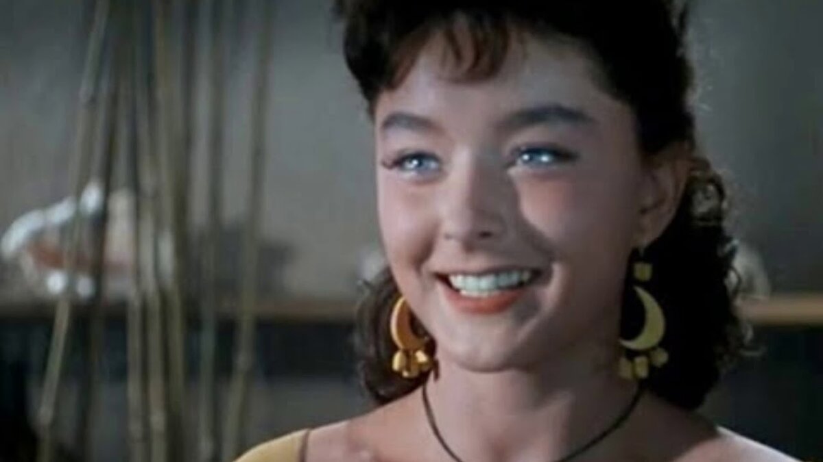 Юная Ассоль в исполнении Вертинской. Х/Ф "Алые паруса", 1961 год.