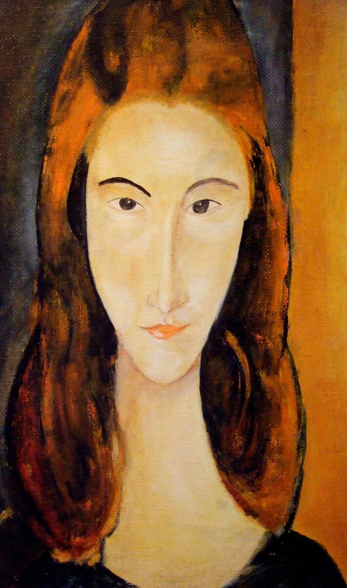 Амедео Модильяни "Портрет Жанны Эбютерн"