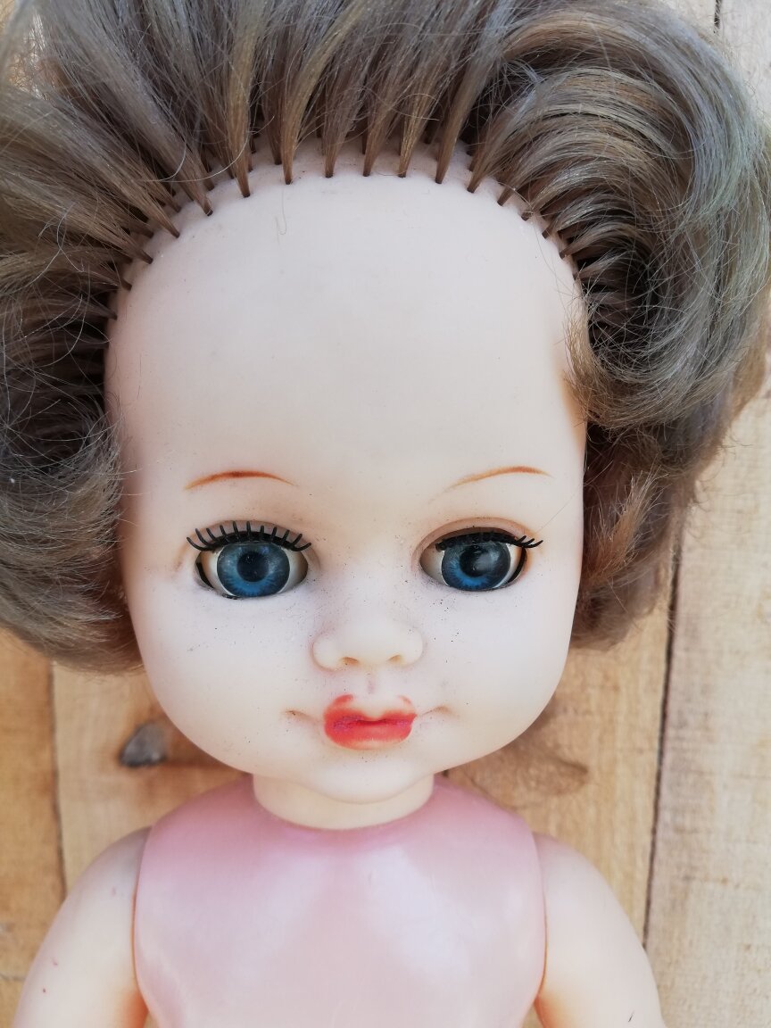 Кукла Элла. ММП РСФСР Производственное Объединение "Вятка".