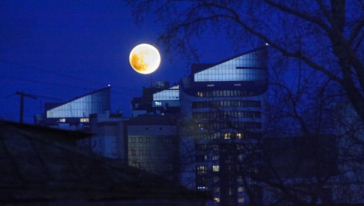 Затмение Луны. Фото — Анна Зайкова, altapress.ru