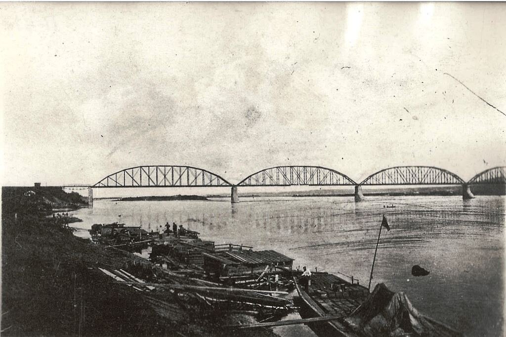 Первый мост Красноярска был демонтирован в 2007 году