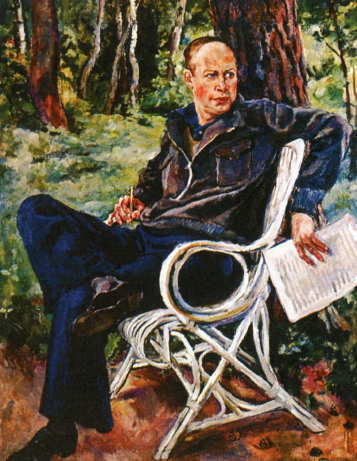 С.С. Прокопьев. Портрет работы  П.П. Кончаловского, 1934 г.