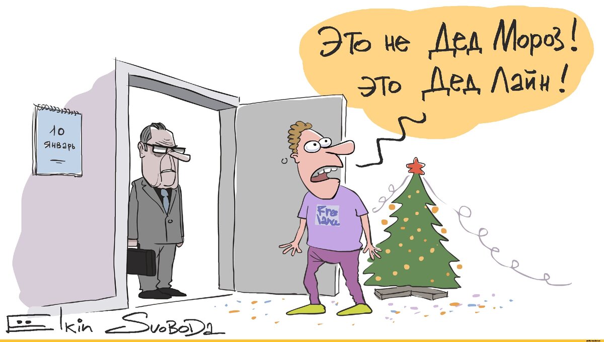 Когда новогодние праздники закончились раньше, чем хотелось...