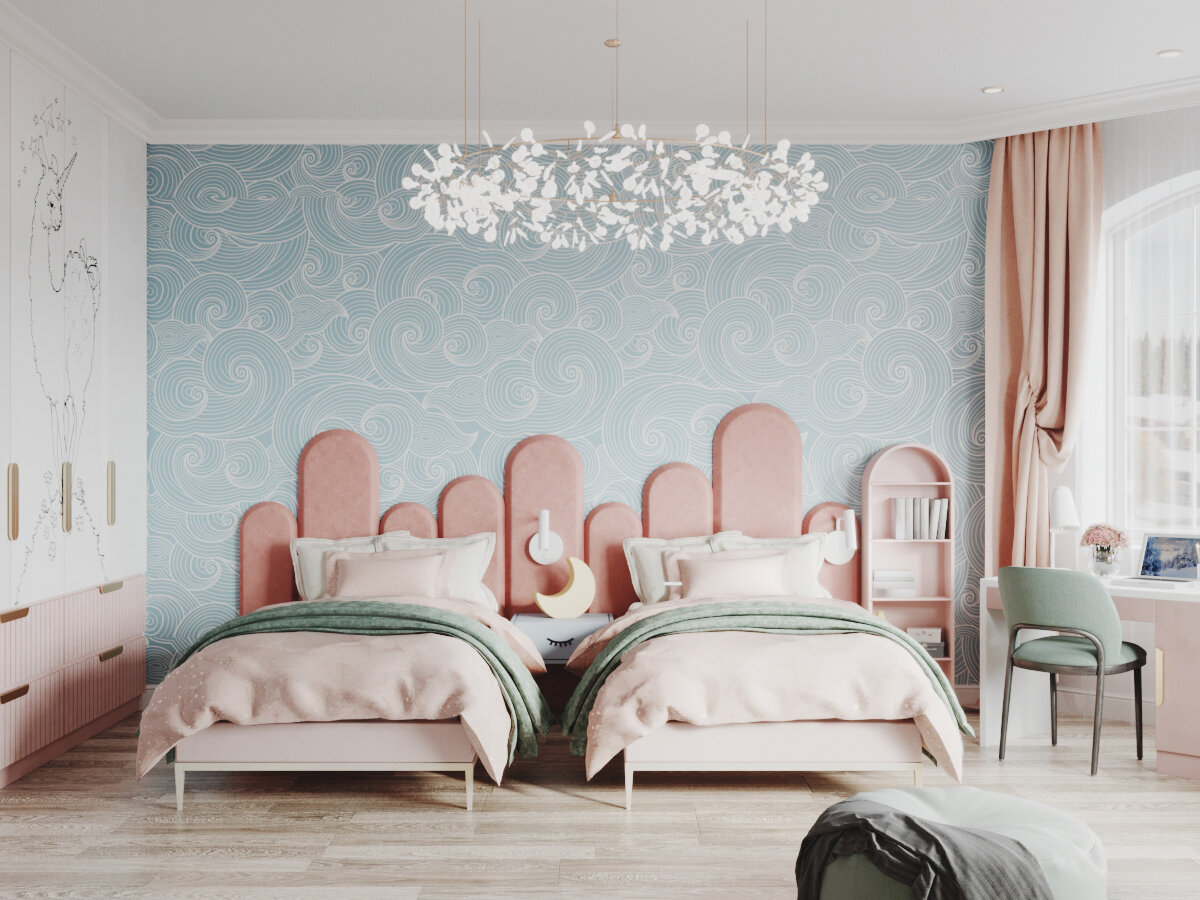 Моющиеся обои Alltowall — бесплатно изменим масштаб и расположение рисунка