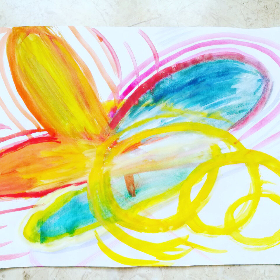 Потоковый рисунок, который я читала